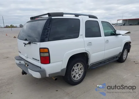 2005 Chevrolet Tahoe Z71 z USA, uszkodzony, nr VIN 1GNEC13T65R268814